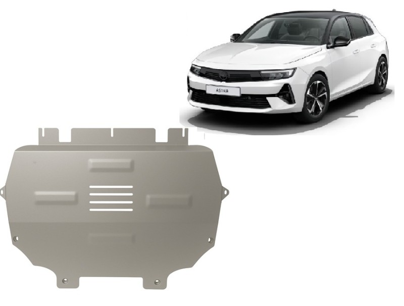 Aliumininė variklio apsauga Opel Astra L (2021-2026)