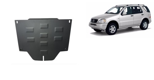 Plieninė diferencialo apsauga Mercedes ML W163 (1998-2005)