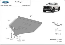 Aliumininė pavarų dėžės apsauga Ford Ranger (2023-2026)