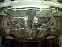 Plieninė variklio apsauga Nissan Almera Tino (2000-2006)