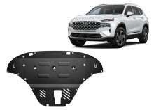 Plieninė variklio apsauga Hyundai Santa Fe (2018-2023)