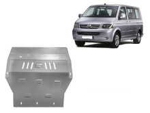 Plieninė cinkuota variklio apsauga Volkswagen Transporter T5 Caravelle (2003-2015)