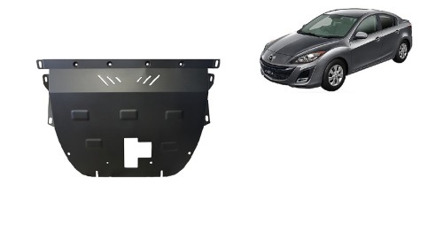 Plieninė variklio apsauga Mazda Axela (2013-2026)