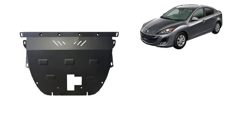 Plieninė variklio apsauga Mazda Axela (2013-2026)