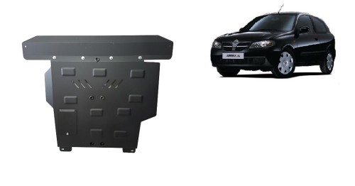 Plieninė variklio apsauga Nissan Almera Tino (2000-2006)
