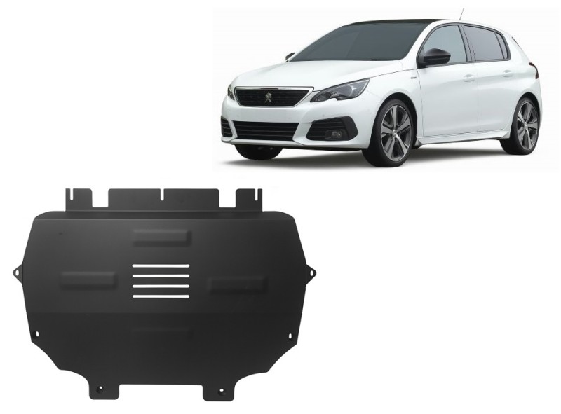 Plieninė variklio apsauga Peugeot 308 (2018-2026)