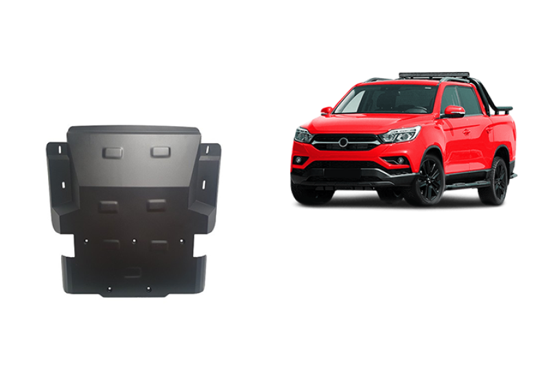 Plieninė variklio apsauga Ssangyong Musso Grand (2018-2026)