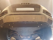 Plieninė variklio apsauga Audi Q8 (2018-2026)
