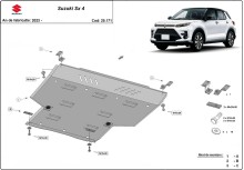 Aliumininė variklio apsauga Suzuki SX4 (2023-2026)