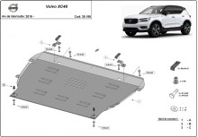 Plieninė variklio apsauga Volvo XC40 (2018-2026)