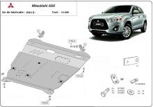 Plieninė variklio apsauga Mitsubishi ASX (2010-2022)
