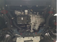 Plieninė variklio apsauga Ford Focus 4 (2018-2026)