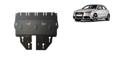 Plieninė variklio apsauga Audi A1 (2010-2017) Plieninė variklio apsauga Audi A1 (2010-2017)