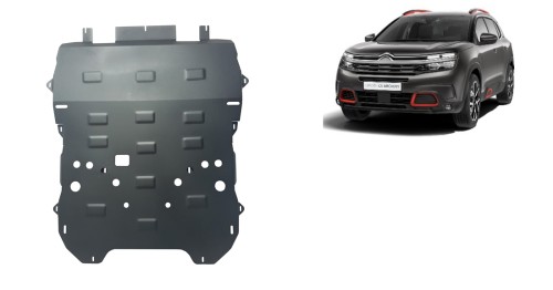 Plieninė variklio apsauga Citroen C5 Aircross (2017-2026)