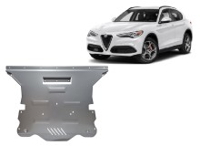 Aliumininė variklio apsauga Alfa Romeo Stelvio (2016-2026)