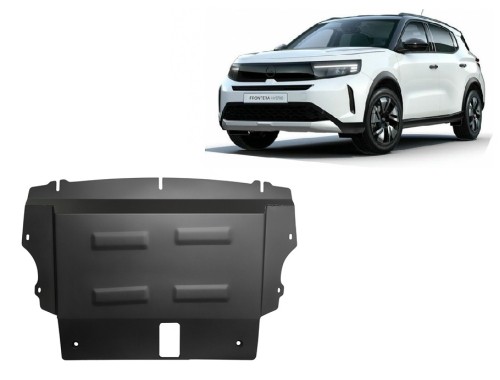 Plieninė variklio apsauga Opel Frontera (2024-2026)