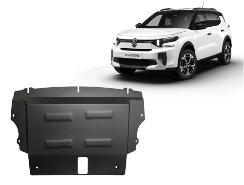 Plieninė variklio apsauga Citroen C3 Aircross (2024-2026)