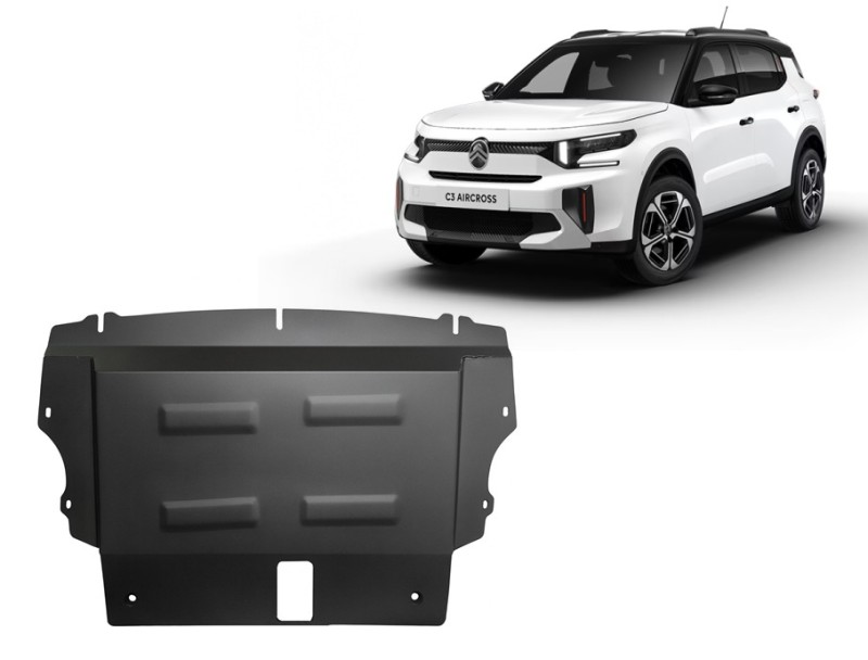 Plieninė variklio apsauga Citroen C3 Aircross (2024-2026)