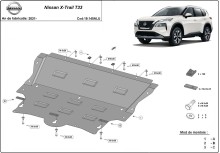 Aliumininė variklio apsauga Nissan X-Trail T33 (2021-2026)