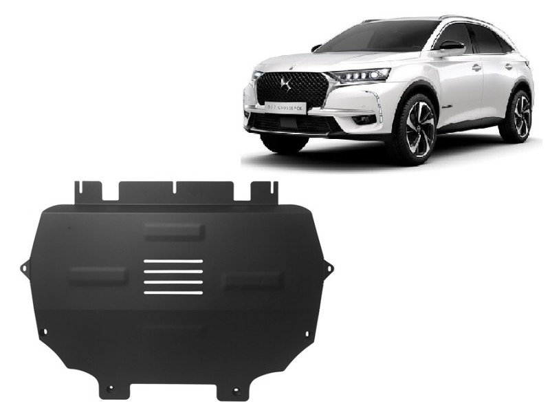 Plieninė variklio apsauga Citroen DS 7 Crossback (2017-2026)