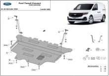 Plieninė variklio apsauga Ford Transit Connect - automat (2024-2026)