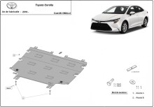 Aliumininė variklio apsauga Toyota Corolla (2019-2026)