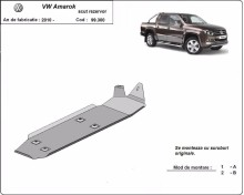 Plieninė kuro bako apsauga Volkswagen Amarok (2010-2026)