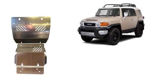 Aliumininė variklio apsauga FJ Cruiser (2006-2018)