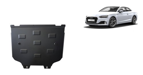 Plieninė pavarų dėžės apsauga Audi A5 (2017-2026) Plieninė pavarų dėžės apsauga Audi A5 (2017-2026)