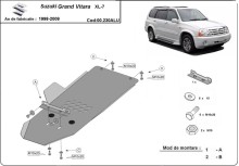 Aliumininė pavarų dėžės apsauga Suzuki Grand Vitara XL7 (1998-2009)