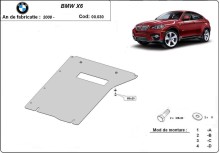 Plieninė pavarų dėžės apsauga BMW X6 (2007-2014)
