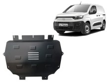 Plieninė variklio apsauga Fiat Doblo (2023-2026)