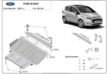 Plieninė variklio apsauga Ford B-Max (2012-2017)