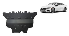 Plieninė variklio apsauga VW Arteon - mechaninė pavarų dėžė (2017-2026)