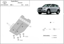 Plieninė diferencialo apsauga Toyota RAV 4 (2006-2013)