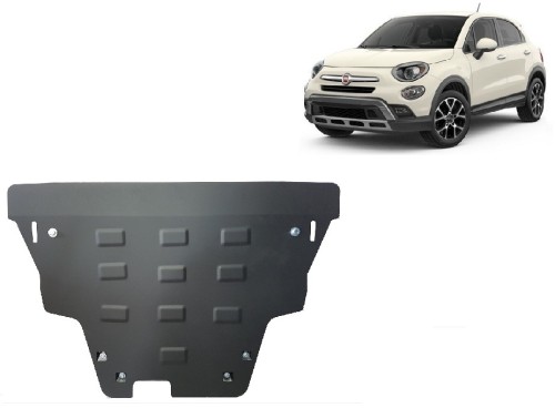 Plieninė variklio apsauga Fiat 500x (2014-2026)