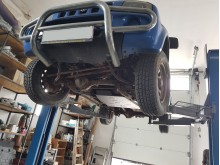 Plieninė pavarų dėžės ir reduktoriaus apsauga Suzuki Jimny (1998-2018)