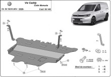 Plieninė variklio apsauga VW Caddy (2020-2026)