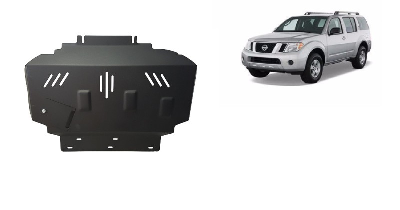 Plieninė variklio apsauga Nissan Pathfinder (2005-2015)