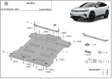 Aliumininė variklio apsauga Volkswagen ID.4 (2021-2026)