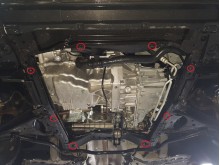 Aliumininė variklio apsauga DACIA LOGAN 2 (2012-2020)