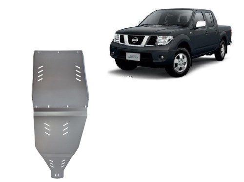 Aliumininė pavarų dėžės apsauga Nissan Navara (2005-2015)