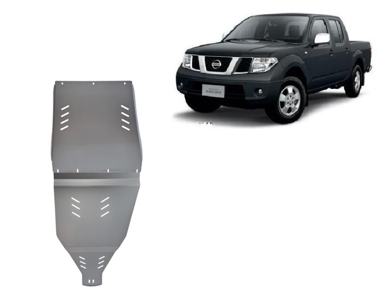 Aliumininė pavarų dėžės apsauga Nissan Navara (2005-2015)