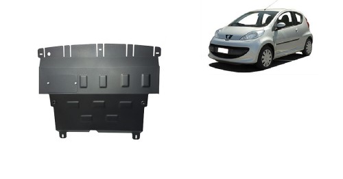 Plieninė variklio apsauga Peugeot 107 (2005-2014)