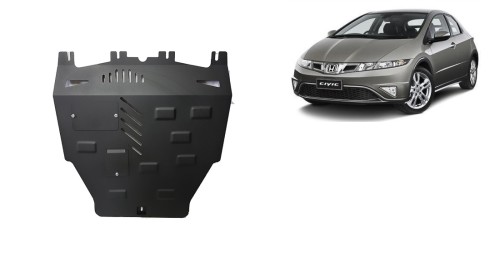Plieninė variklio apsauga Honda Civic (hayon) (2005-2015)