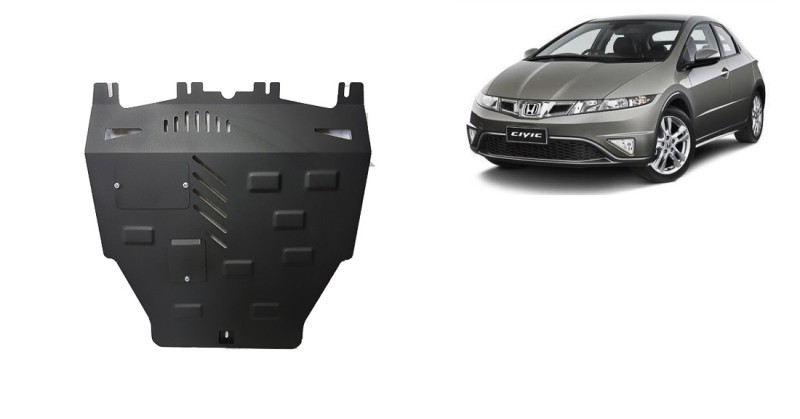Plieninė variklio apsauga Honda Civic (hayon) (2005-2015)
