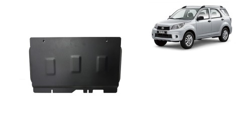 Plieninė pavarų dėžės apsauga Daihatsu Terios (2006-2018) Plieninė pavarų dėžės apsauga Daihatsu Terios (2006-2018)