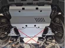 Aliumininė radiatoriaus apsauga Toyota Land Cruiser 250 (2024-2026)