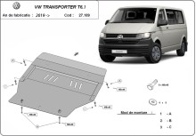 Plieninė variklio apsauga Volkswagen Transporter T6.1 (2019-2022)