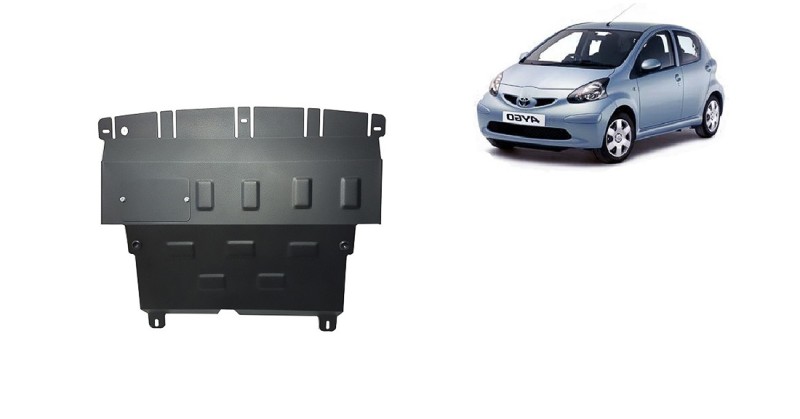 Plieninė variklio apsauga Toyota Aygo AB10 (2005-2014)